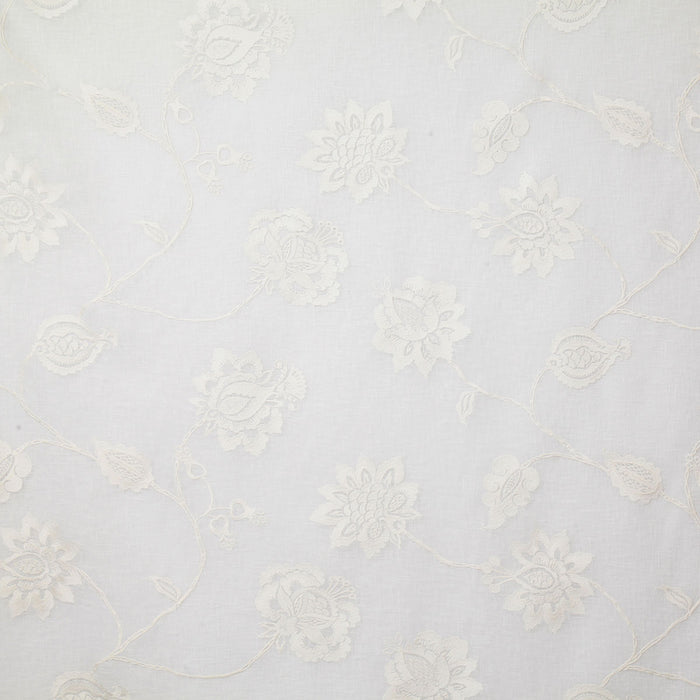 Pindler Autumn White Fabric AUT005-WH01