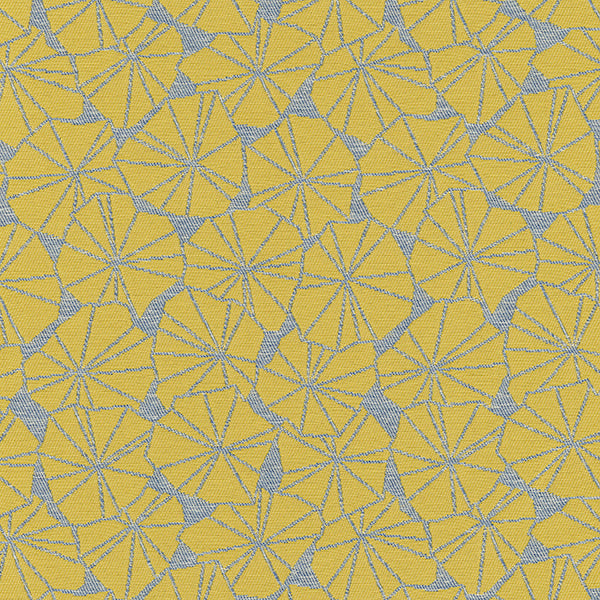 Brentano Lily Pond Blue Tang Fabric Sample 8138-05