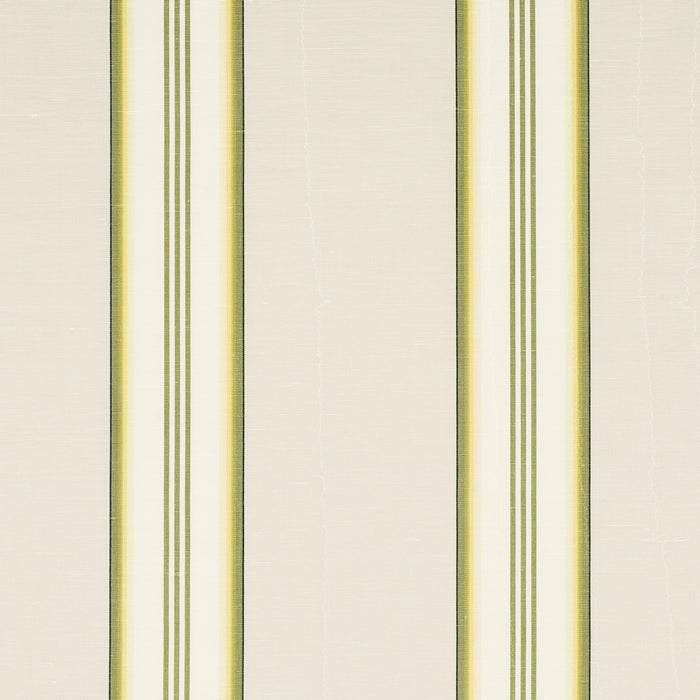 Schumacher Randolph Stripe Moire Magnolia Fabric 81421