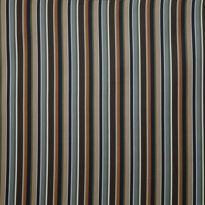 Pindler Lodge Stripe Denim Fabric LOD005-BL01