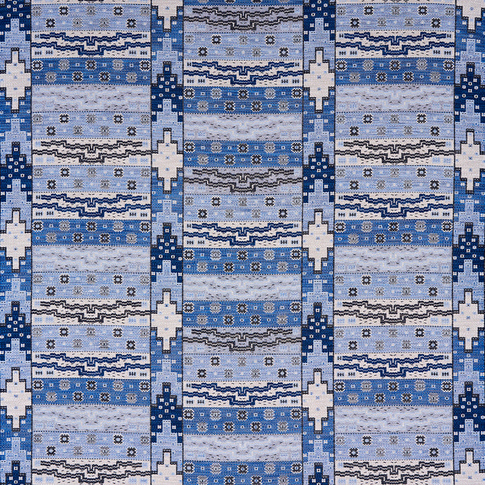 Schumacher Fairuza Flatweave Denim Fabric 81991