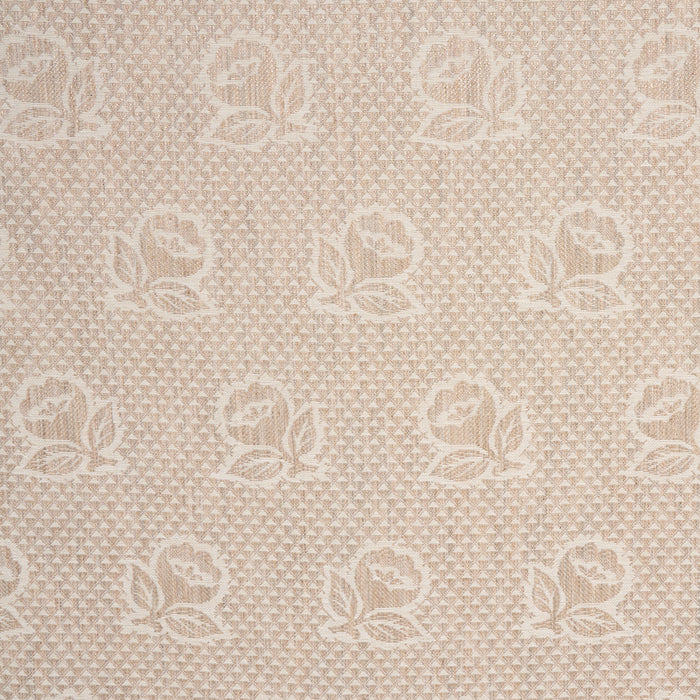 Schumacher Fleurette Natural Fabric 82191