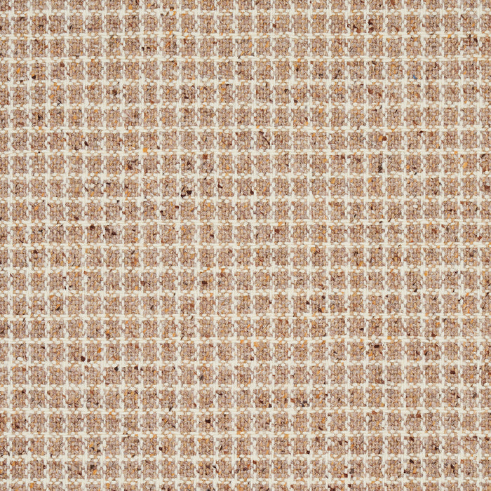 Schumacher Hudson Wool Check Camel Fabric 82351