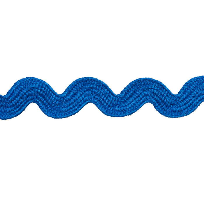 Schumacher Ric Rac Tape Medium Dark Blue Trim 82716