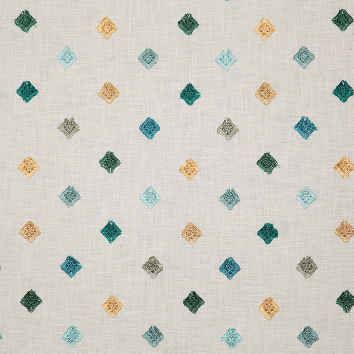 Pindler Greenwood Aegean Fabric GRE048-BL01
