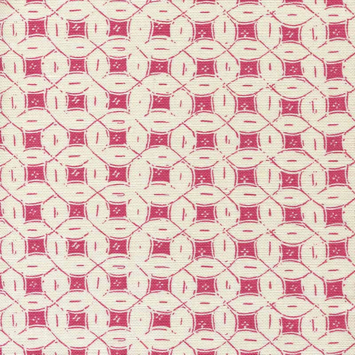 China Seas Peacock Batik Background Pink Fabric 8300-04