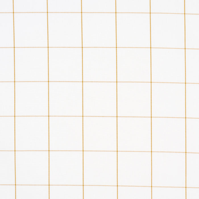 Schumacher Woodman Check Straw Fabric 83032