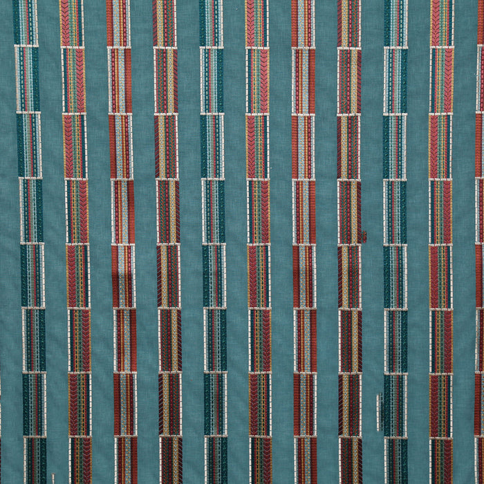 Pindler Quade Teal Fabric QUA010-BL01