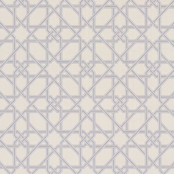 Schumacher Le Maroc Epingle Dove Fabric 83221