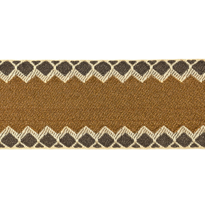 Schumacher Allure Metallic Tape Copper Trim 83561