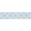 Schumacher Squared Away Trellis Tape Sky Trim Sample 83591