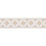 Schumacher Squared Away Trellis Tape Natural Trim Sample 83592