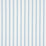 Schumacher Birdie Ticking Stripe China Blue Fabric Sample 83701