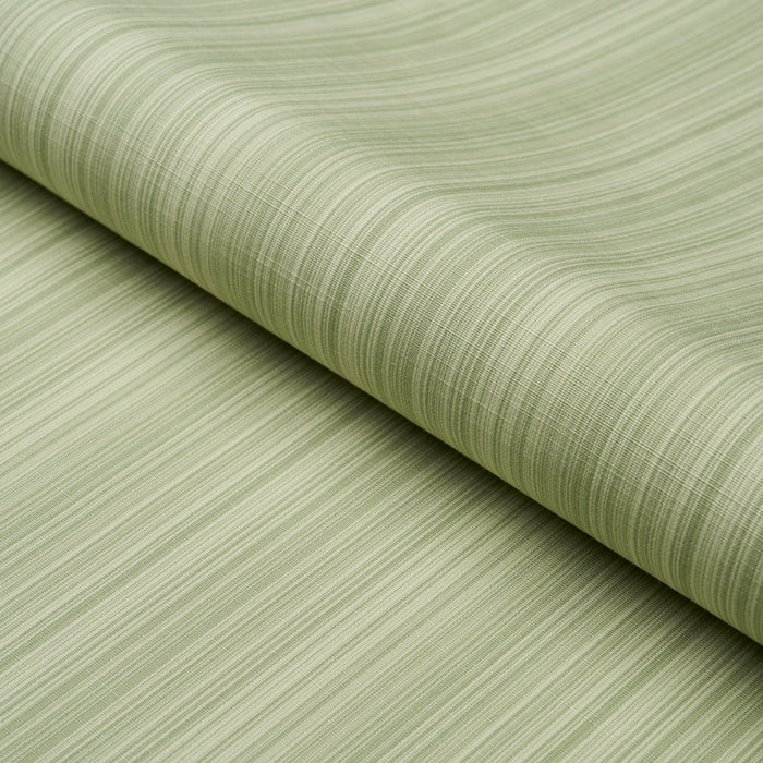 Schumacher Gracie Solid Strie Leaf Green Fabric 83720