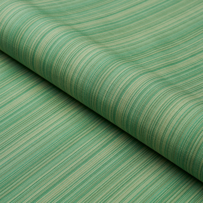 Schumacher Gracie Solid Strie Emerald Fabric 83721