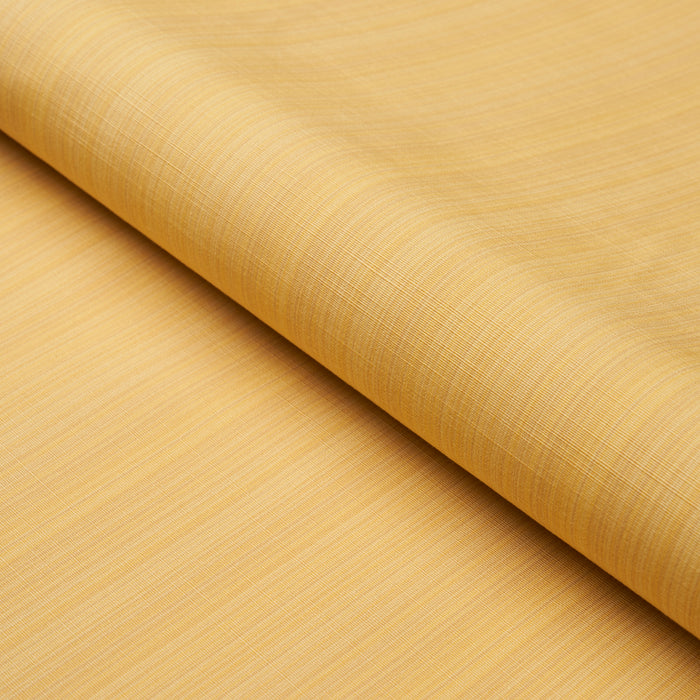 Schumacher Gracie Solid Strie Yellow Fabric 83725