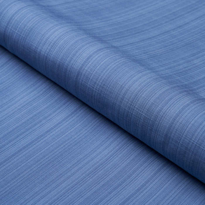 Schumacher Gracie Solid Strie Cobalt Fabric 83729