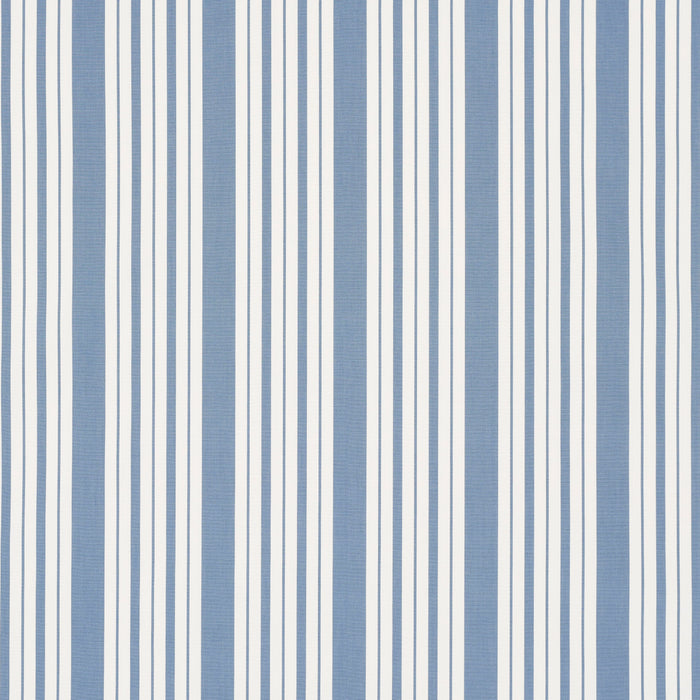 Schumacher Markie Stripe Cobalt Fabric Sample 83800