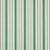 Schumacher Markie Stripe Emerald Fabric Sample 83804