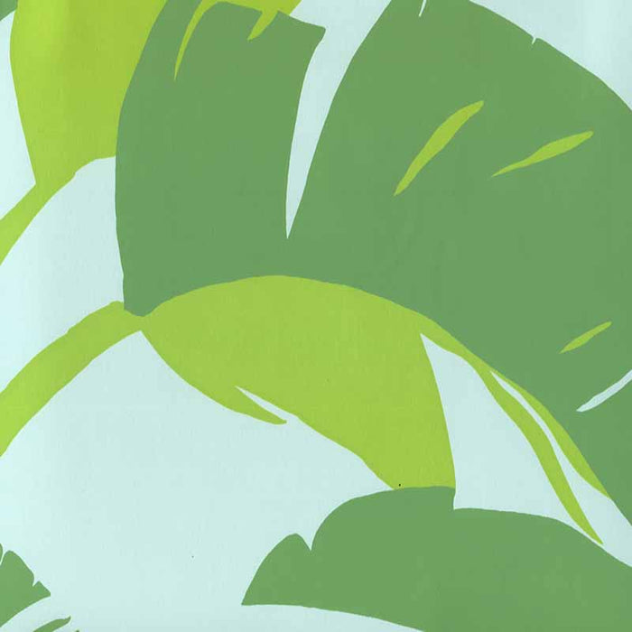 China Seas Amazon Leaf Green Lime Blue Wallpaper 8380WP-13