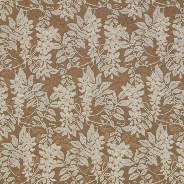 Schumacher Lucia Wisteria Sable Fabric 83902