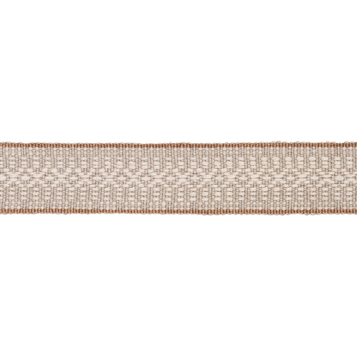 Schumacher Helena Linen Cotton Tape Natural Trim 84021