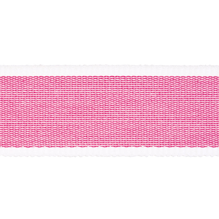 Schumacher Sandpiper Tape Medium Pink Trim 84082