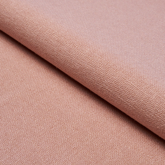 Schumacher Lars Rustic Linen Blush Fabric 84497