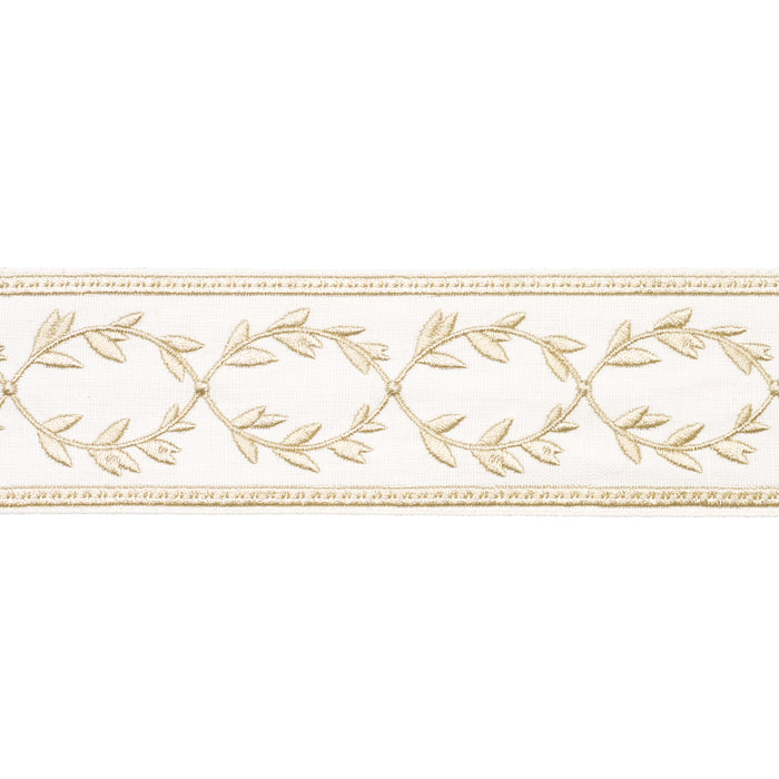 Schumacher Maison Vine Ivory Trim 84571