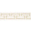 Schumacher Margo Fret Ivory Trim Sample 84584