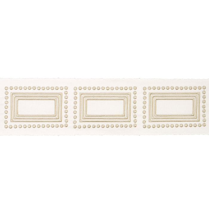 Schumacher Porte Parisien Ivory Trim 84610