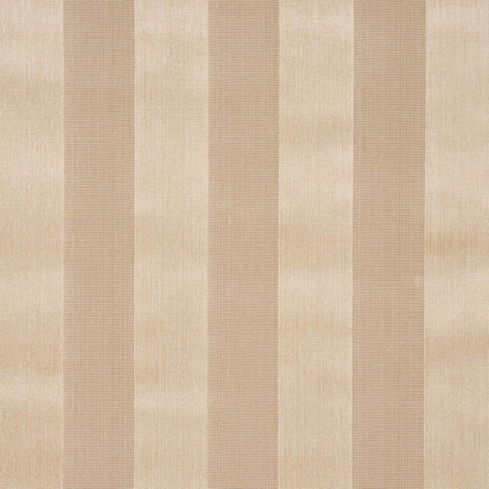 Schumacher Cunard Strie Velvet Champagne Fabric 84870