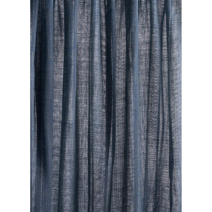 Schumacher Great Basin Sheer Indigo Fabric Sample 85085