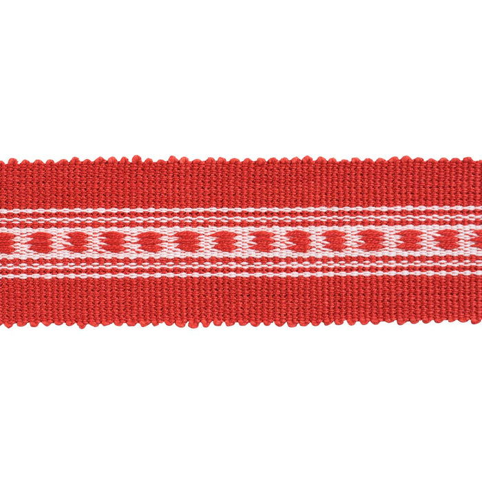 Schumacher Lubeck Tape Narrow Red Trim 85170