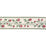 Schumacher Strawberry Trail Hand Block Trim Dark Green Trim Sample 85460