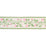 Schumacher Strawberry Trail Hand Block Trim Green Trim Sample 85461