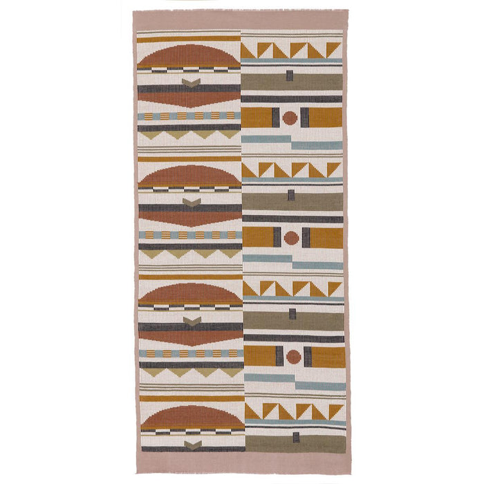Schumacher Lunar Hand Woven Brocade Ravine Fabric Schumacher 85471