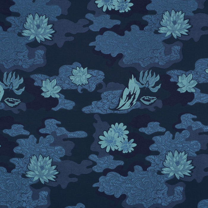 Schumacher Lian Dream Bleu Fabric 85502