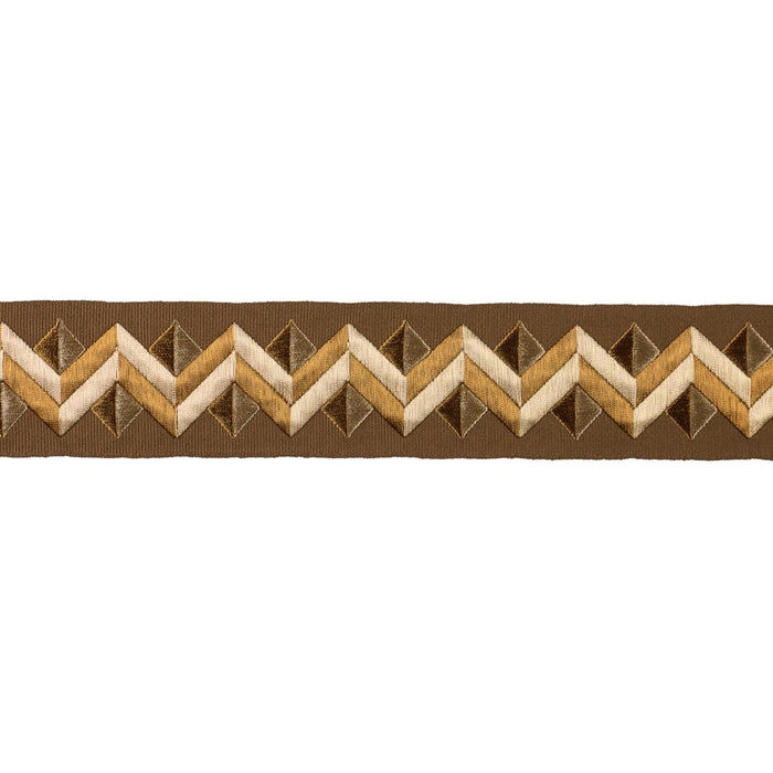 Schumacher Zigzag Moderne Tape Tiger'S Eye Trim 85581
