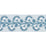 Schumacher Lottie Tape Aqua Trim Sample 85653