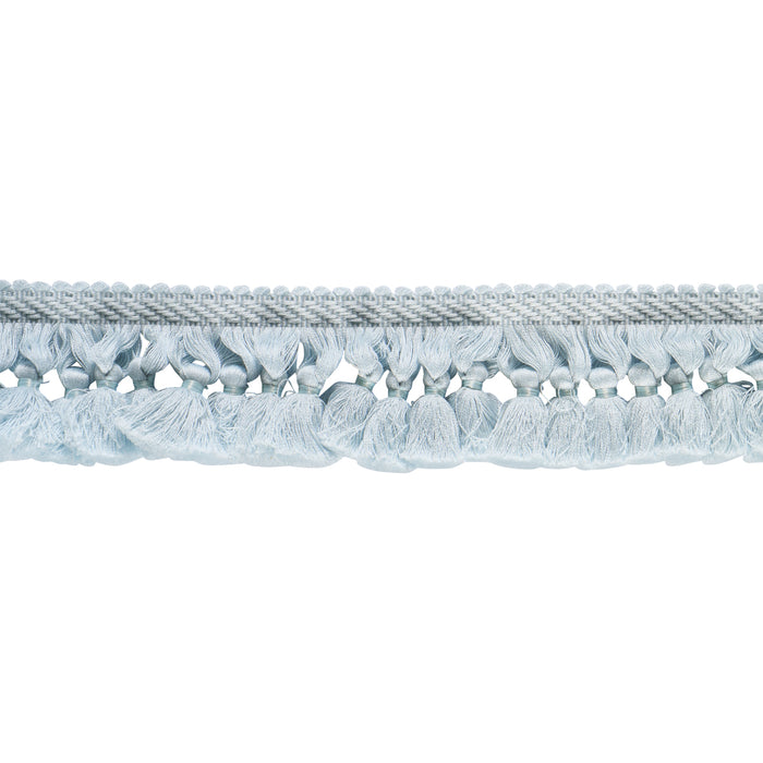 Schumacher Rosalind Tassel Trim Sky Trim Sample 85682