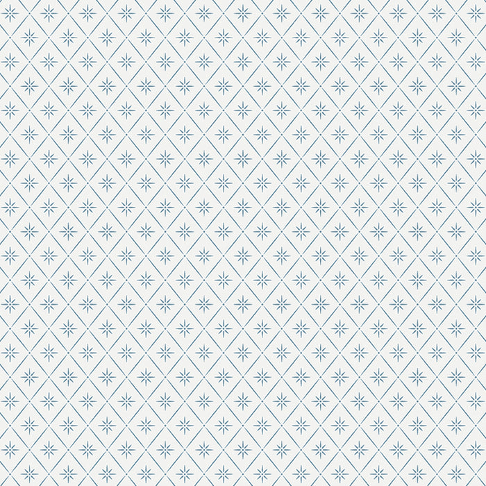 Schumacher Windrose Blue Wallpaper 8863