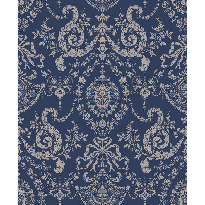 Cole & Son Woolverston Blue Wallpaper Sample 88/10043.CS.0