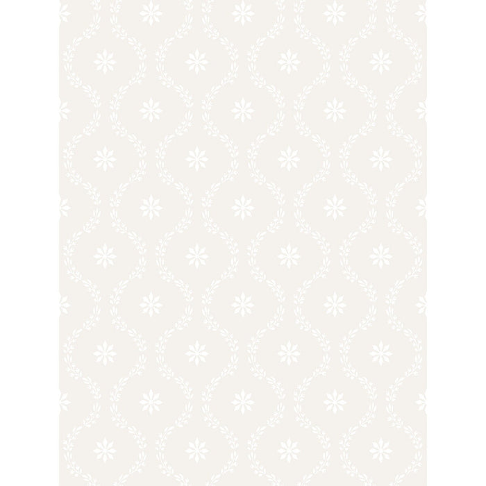 Cole & Son Clandon Snow Wallpaper Sample 88/3012.CS.0