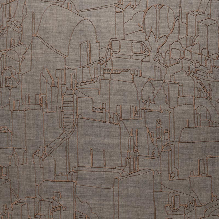 Holly Hunt Walls Sorano Mocha Wallpaper W9002/03