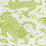 China Seas Indramayu Jungle Green Fabric Sample 9005-06