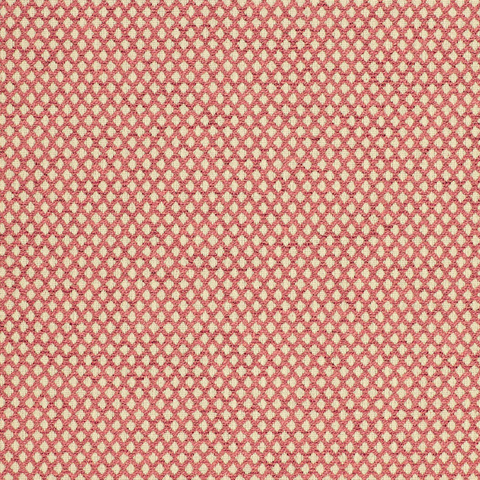 Schumacher Losange Boucle Cranberry Fabric 94850