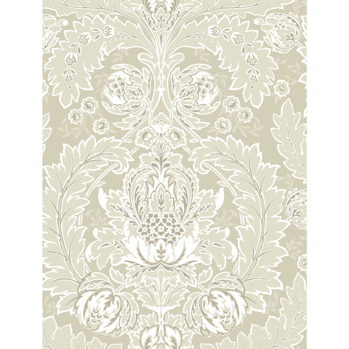 Cole & Son Coleridge Linen And White Wallpaper Sample 94/9048.CS.0