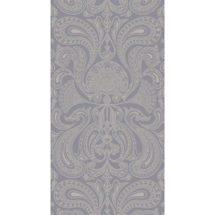 Cole & Son Malabar Silver/Grey Wallpaper Sample 95/7042.CS.0