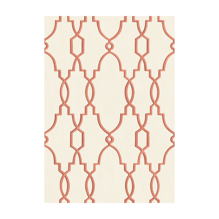 Cole & Son Parterre Red Wallpaper Sample 99/2011.CS.0